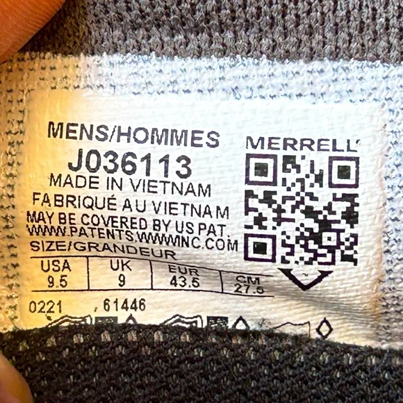 NWOT MERRELL s9.5 men’s ‘Wildwood Aerosport’ trail runners- - Picture 3 of 9